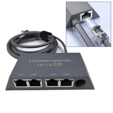 Ethernet Adapter with Four For RJ45 Ports Ideal Length of 1 64FT for Starlink
