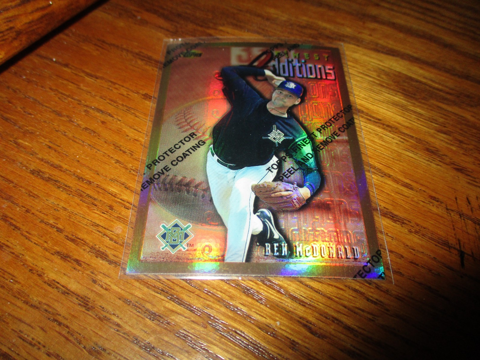 Ben McDonald 1996 Topps Finest Refractor #210