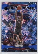 2024-25 Panini Prizm Fireworks Blue Ice Prizm 19/125 Jimmy Butler #16 1d0h