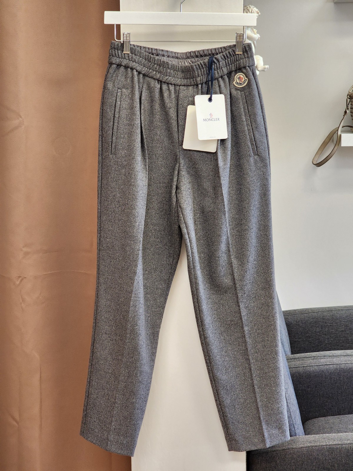 NWT Moncler Women's Wool Blend Pants IT42 Retail $800