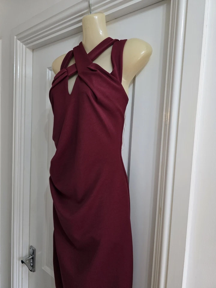 Gorgeous Cocktail Dress Size 14. Ideal for Christmas Party New Year. Worn Once - Image 4 of 4