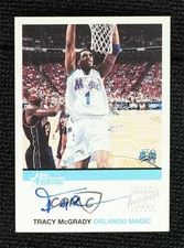 2000-01 Topps Heritage Auto Tracy McGrady #HA-TM Auto HOF