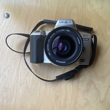 Minolta QTsi Maxxum 35mm SLR Camera Black Silver with AF 35-80mm Lens