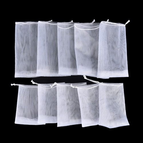 5Pcs Soap Blister Mesh Double-layer Soap Net Foaming Net Easy Bubble Mesh Bag-jz - Picture 3 of 14