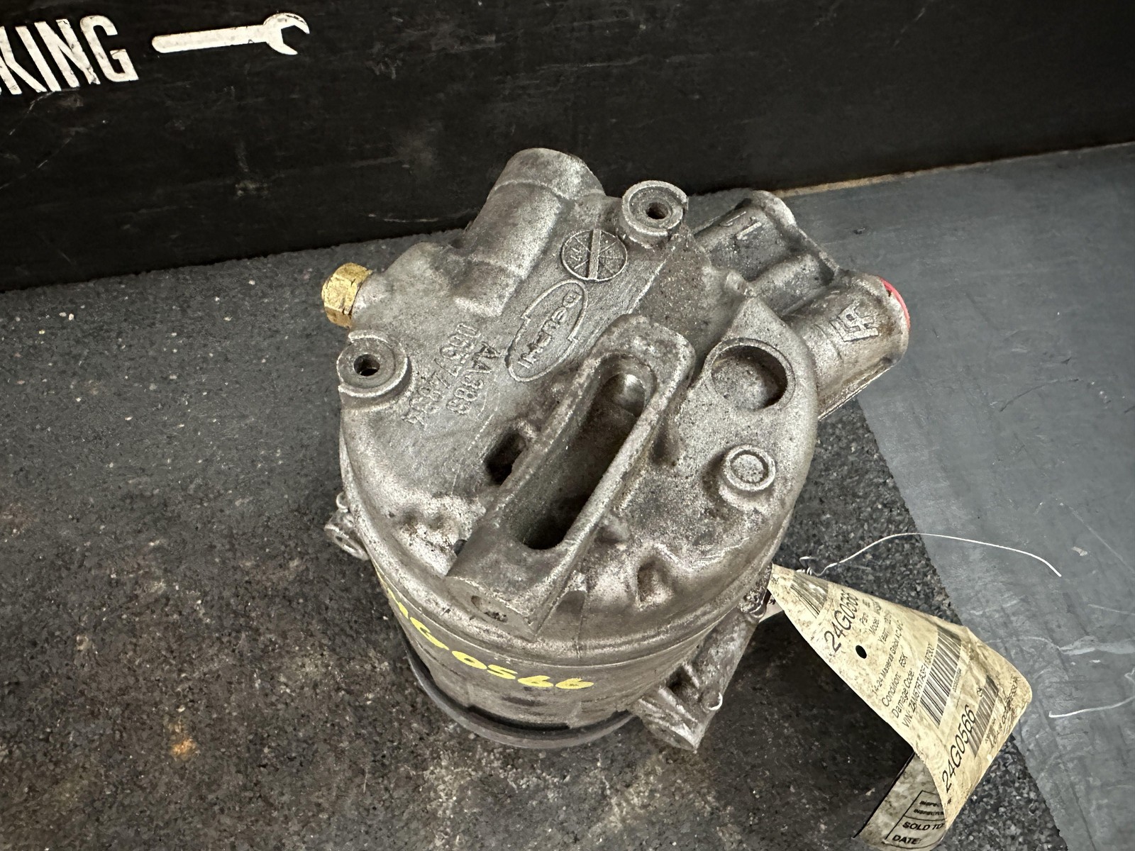 14-24 MASERATI GHIBLI 3.0 A/C AIR CONDITIONING COMPRESSOR ID 01141230
