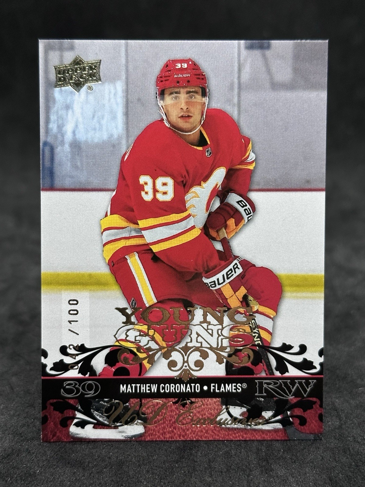 2023-24 Matthew Coronato Young Guns Retro Exclusives /100 Upper Deck RC