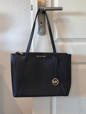 Michael Kors Damen Handtasche Shopper Schwarz
