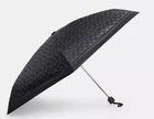 Coach Graphite Uv Protection Signature Print Mini Umbrella (CZ197) - New