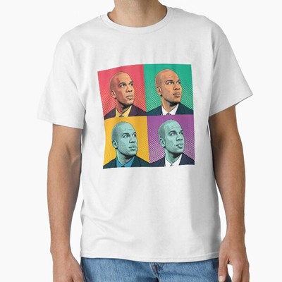 Cory Booker � Hope, Leadership, and Progress Cla Made in USA/AUS T-Shirt S-2XL