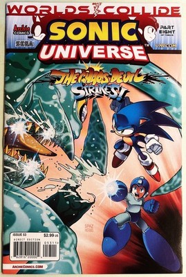 SONIC UNIVERSE Comic #53 August 2013 WORLDS COLLIDE 8 of 12 Bagged & Boarded VF+