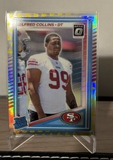 2025 Panini Optic- Alfred Collins #237 Rated Rookies Muscles Emoji 182/199 49ers