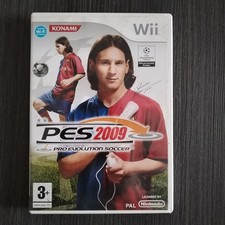 PES 2009 Pro evolution soccer Nintendo Wii Sport Calcio PAL Italiano