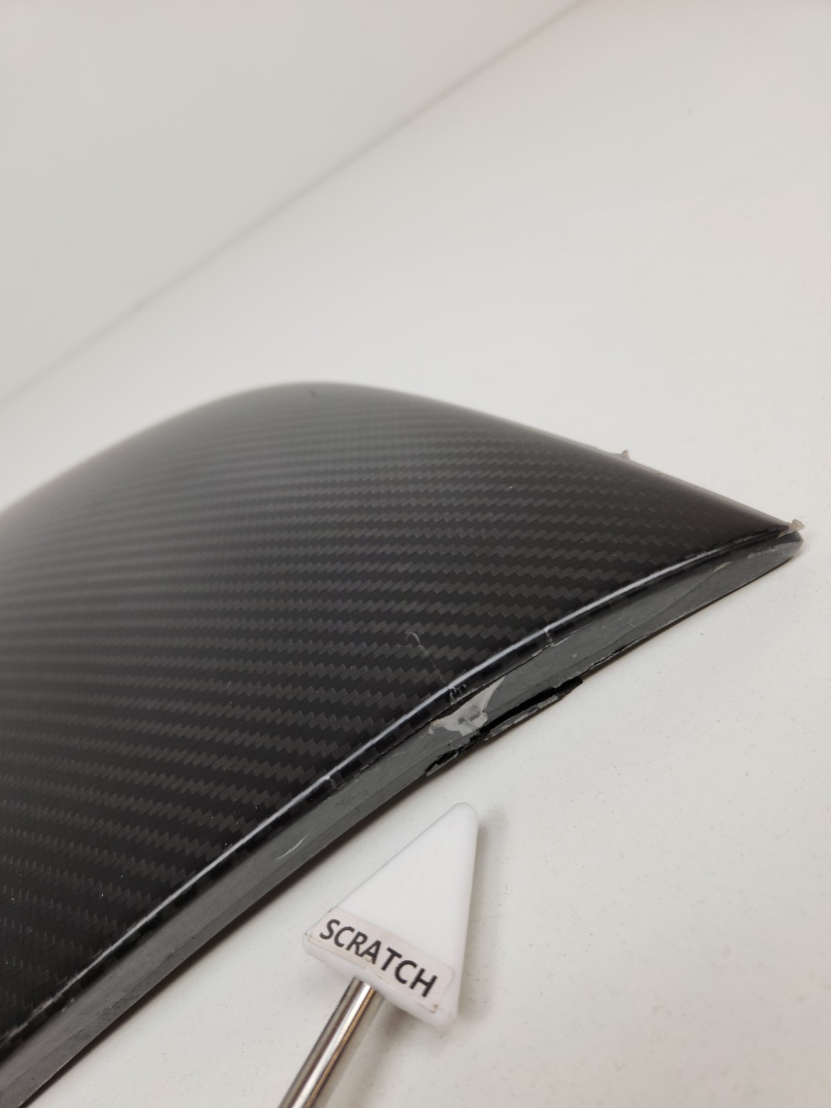 2015-2017 MCLAREN 675LT FRONT LEFT SIDE BUMPER SPLITTER TRIM COVER MOULDING 