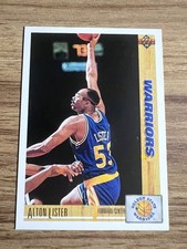 1991-92 Alton Lister- Upper Deck #316-Golden State Warriors