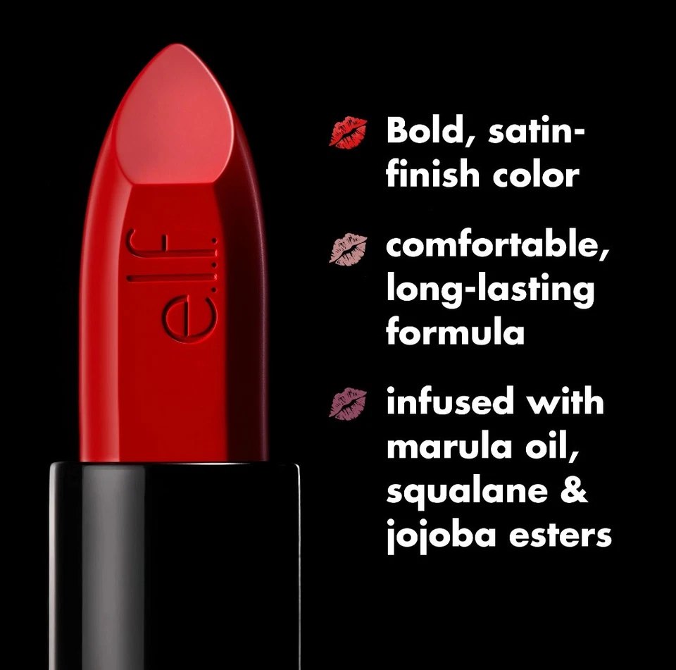 E.L.F O Face Satin Lipstick - Image 4 of 4