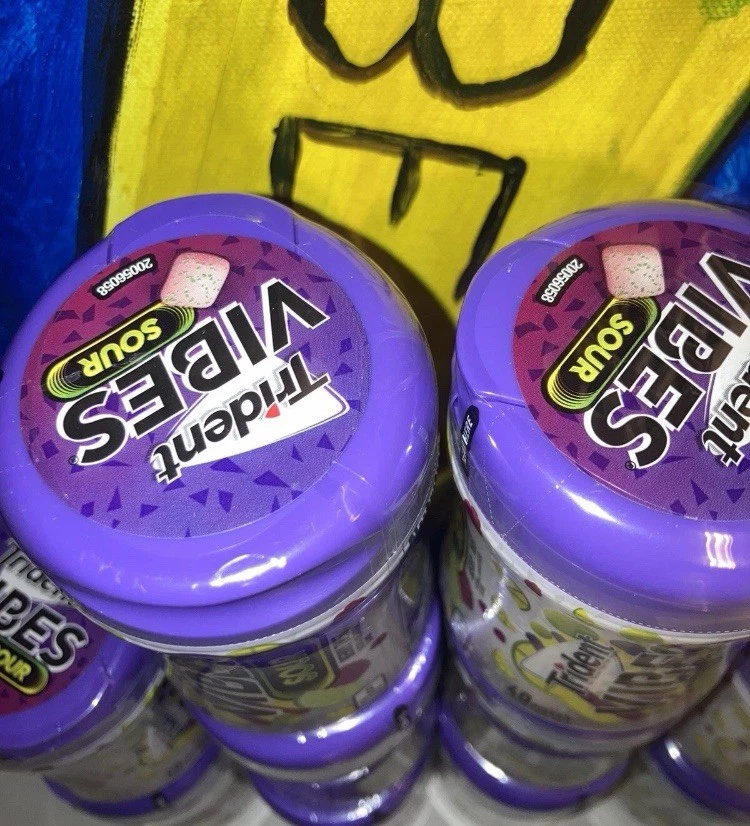 Trident VIBES X 10 botellas Berry Twist Sour sin azúcar solo para coleccionistas 🎁👍 Foto 2 de 4