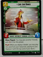 Jar Jar Binks - STAR WARS UNLIMITED  Secrets of Power  #111 - singles