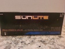 Sunlite Bicycle Inner Tube 700x35-53 Presta Valve 48mm 27 X 1-3/8 Bike