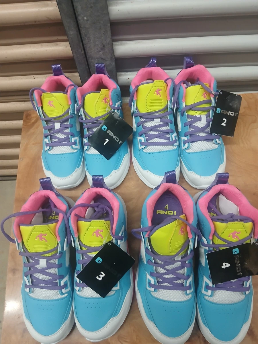 AND1 Basketball Shoes for Boys Multicolor for sale | eBay display picture 3