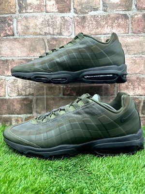 Nike Air Max 95 Ultra Essential 857910-301 Sneaker Herren UK 11 Khaki Laufschuhe