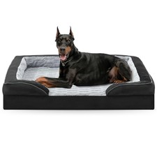 Orthopedic Dog Bed for Extra Large Dogs - XL Plus Waterproof Dog Sofa Beds,