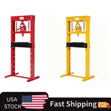 Hydraulic Shop Press Heavyduty Hframe Floor Standing Unit In 61220 Ton Adj