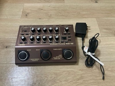 Boss AD-10 Acoustic Preamp Gitarrenprozessor Effektpedal getestet aus JAPAN