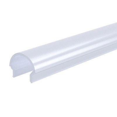 DEKO-LIGHT Profil Abdeckung R-01-08 1m milchig PMMA L1000xB14xH11,15mm