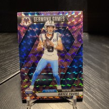 2025 Panini Mosaic Bryce Young Reactive Purple