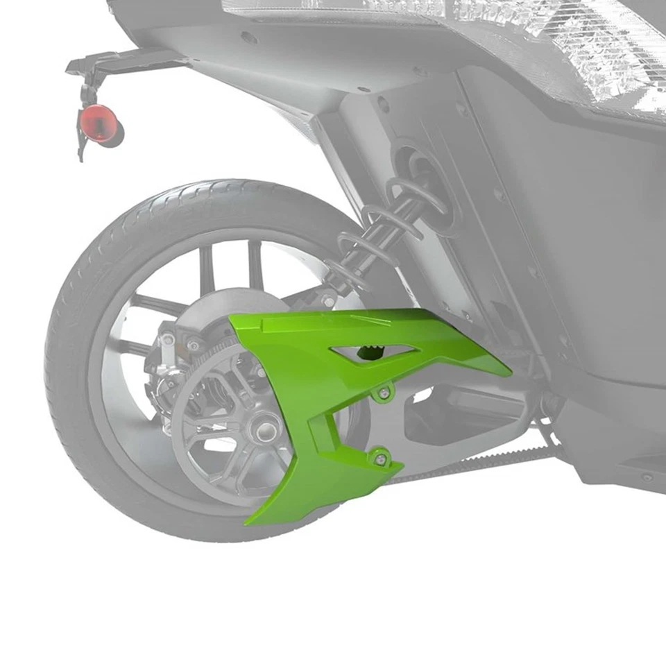 Polaris 2881740-772 Envy Green Guard Belt Cover Kit Slingshot GT R S SL LE SLR Foto 2 de 3