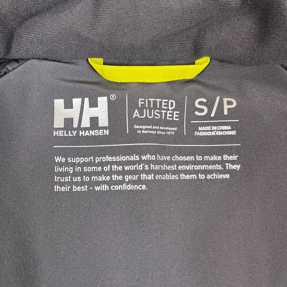 Chaqueta de esquí Helly Hansen Alpha 4.0 para hombre pequeña impermeable usada en excelente estado venta al por menor $485 Foto 2 de 4