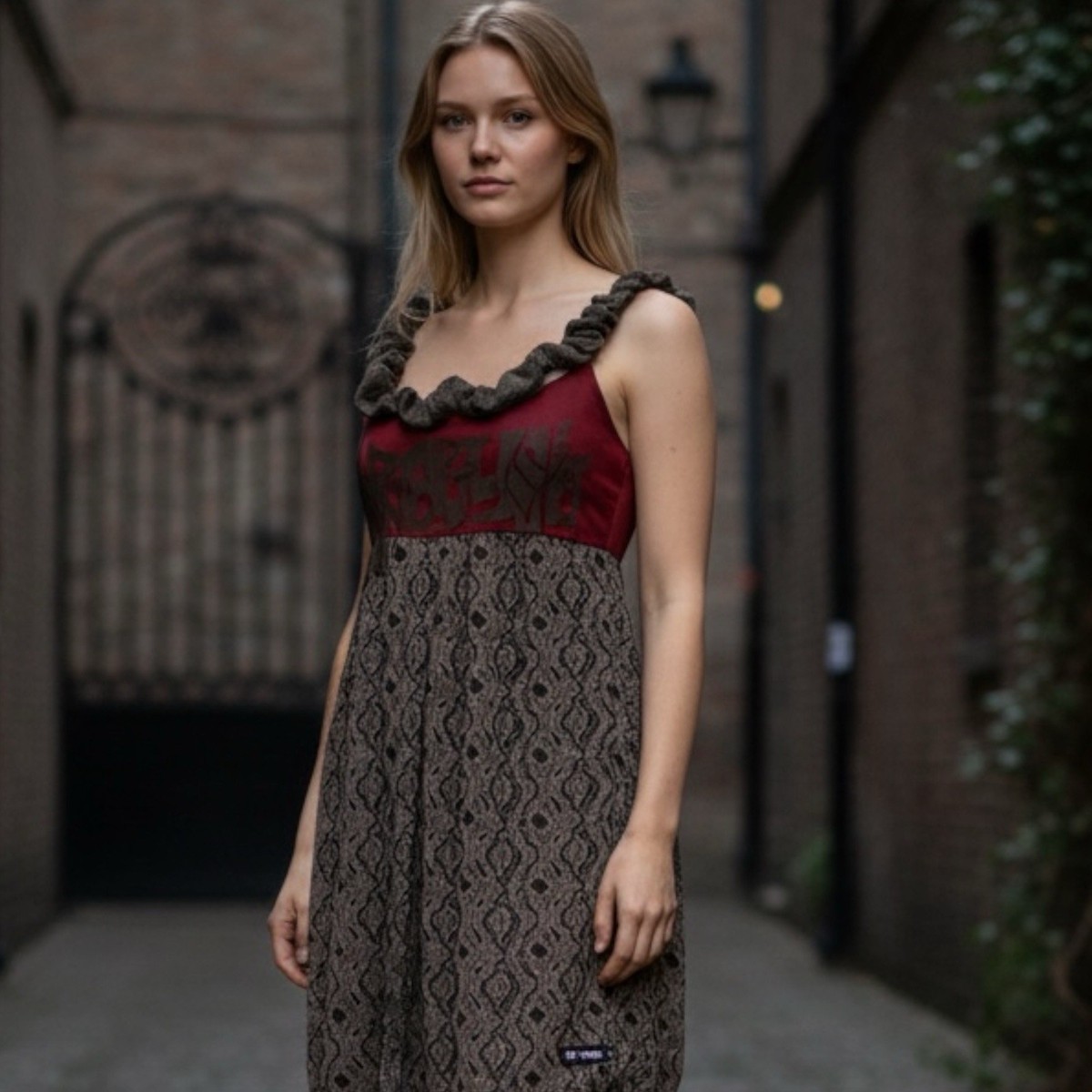 New Cop Copine Y2K Babydoll Dress 6 Goth Fairy Grunge Indie 
