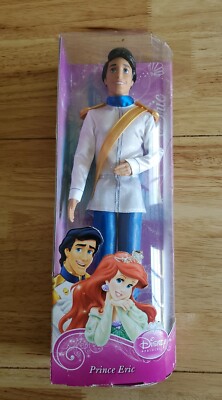 2013 Mattel Disney’s The Little Mermaid Sailor Prince Eric Doll Very Rare 