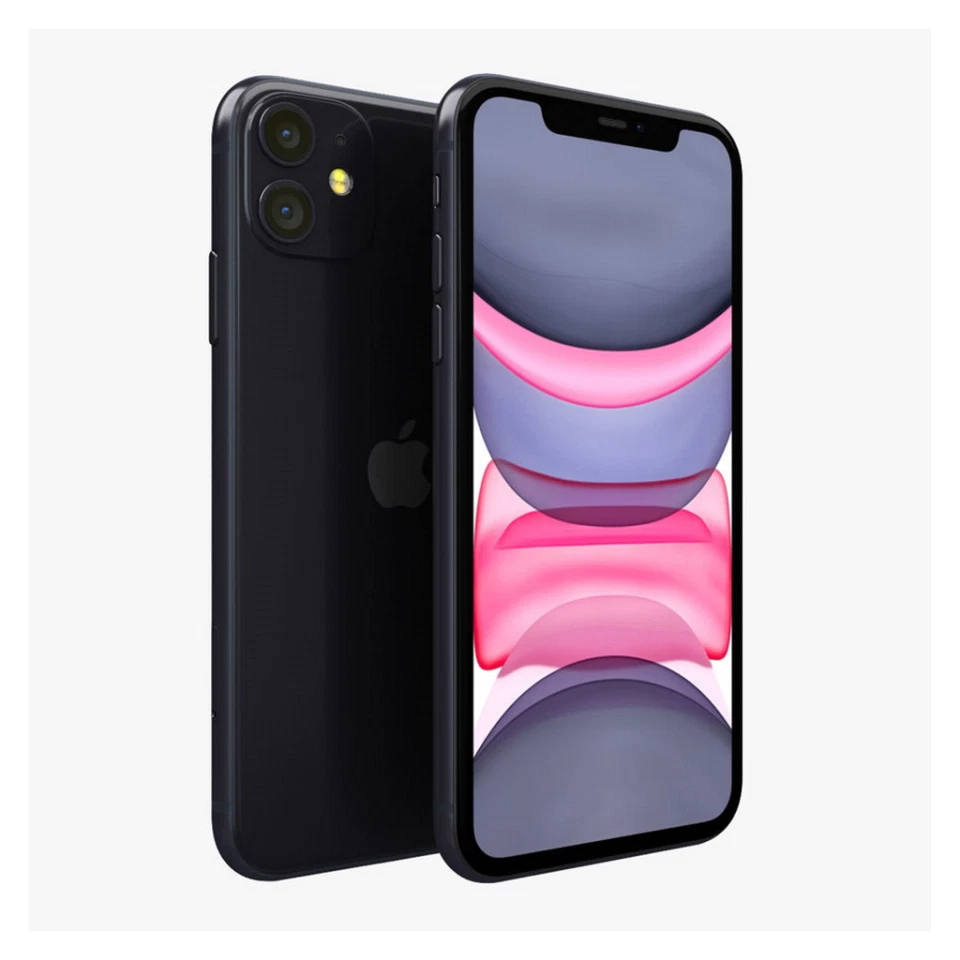 Apple iPhone 11 64GB/128GB Desbloqueado - Negro, Amarillo, Púrpura - Envío Gratis Foto 3 de 4