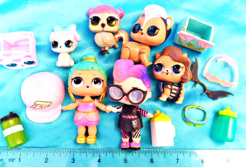 LOL SURPRISE Lot - Child & Pet Children with Accessories S-13