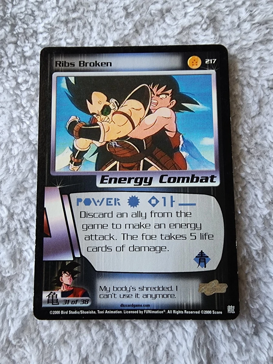 Dragon Ball Z TCG Rare Individual Collectible Card Game Cards for