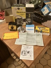 Vintage Spartus Vanguard Camera Kit in Original Box with Manual VGC