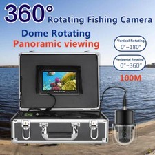 Fish Finder Underwater 7" TFT LCD 100m 360 Degree Rotating Panoramic IP68