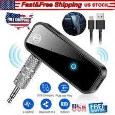 USB Wireless Bluetooth 5.0 Transmitter Receiver for Car Music Audio Aux Adapter