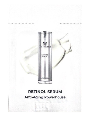 Le Mieux Retinol Serum Reiseproben (8 Stck. x 2,5 G = 20 G) RIESIGE EINSPARUNGEN!