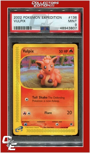 Expedition 136 Vulpix PSA 9