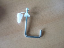 Kappe Dichtung u Rohrhaken Edelstahl V2a rostfrei für Lichtplatten mit Mutter