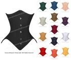 Heavy Duty 26 Double Steel Boned Waist Training Cotton Underbust Shaper Corset