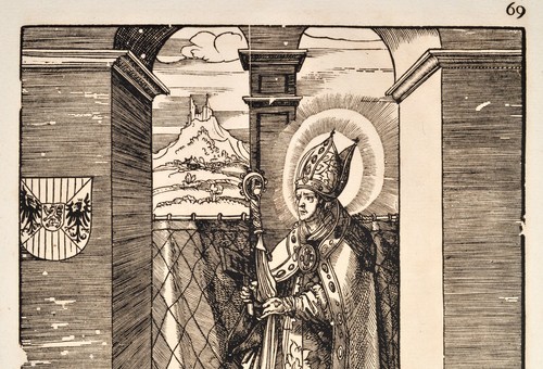 Beck Burgkmair Ludovicus Orig. Antique Print 1516/ 1799 Ludwig Beltrán Kolumbien - Picture 2 of 4