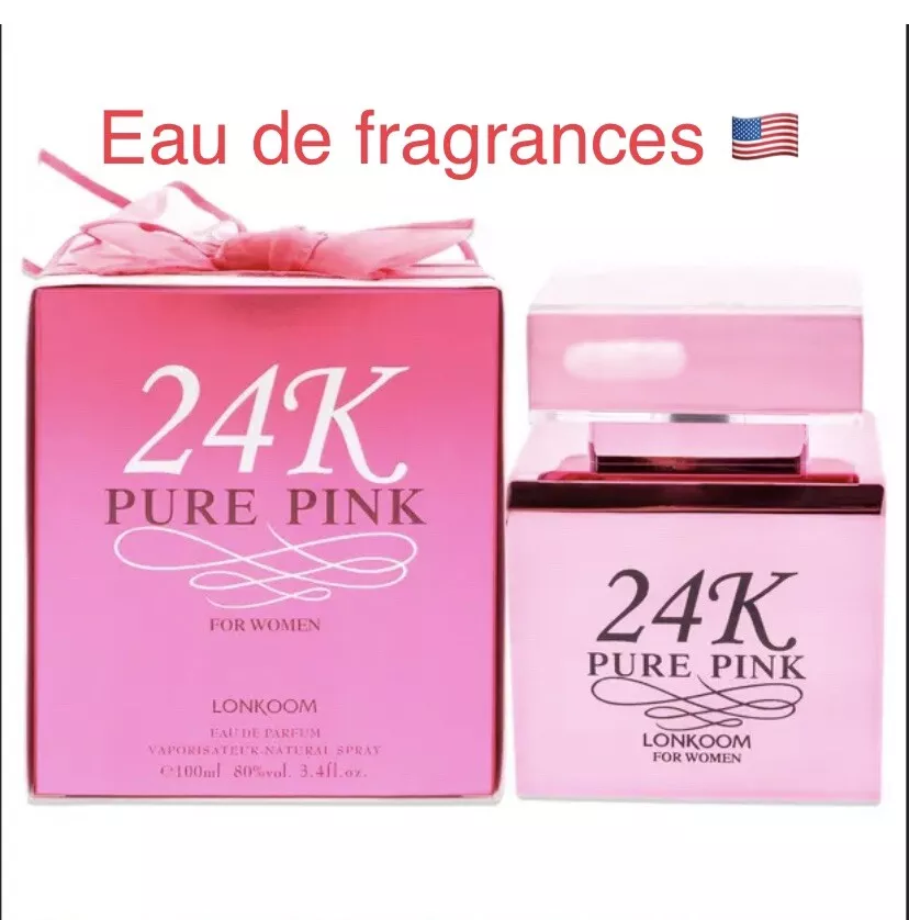 Lonkoom 24K Pure Pink Fragrance for Women 3.4 oz EDP Spray eBay