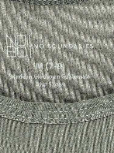 NOBO No Boundaries Fitted Green Skull Scoop Stretch Knit Tank Size Medium (7-9) - Picture 3 of 7