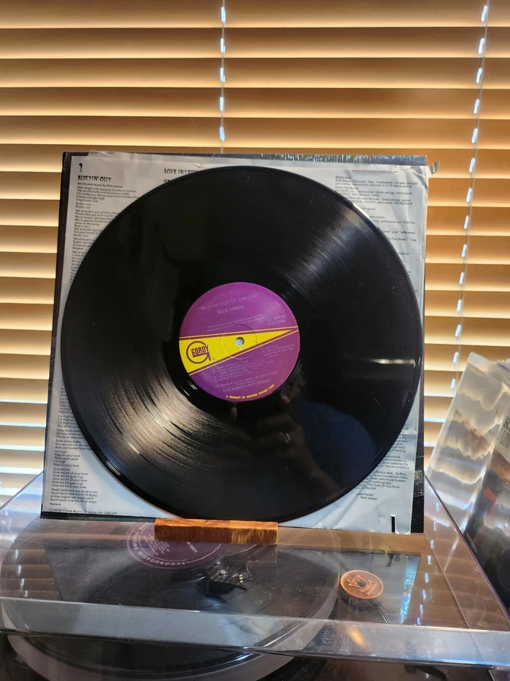 Rick James, Bustin Out Of L Seven, 1979 1st Gordy Press, VG+/VG+ Foto 4 de 4