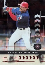 Rafael Palmeiro Absolute Memorabilia 2001 Baseball Card #48