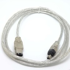 Fire Wire leads 5 FT 1.5m IEEE 1394 FireWire iLink DV Cable 6 Pin to 4 Pin cord