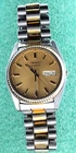 A69 Men Works Seiko President Style Two Tone 7N43-8110 Vintage Working Watch lot